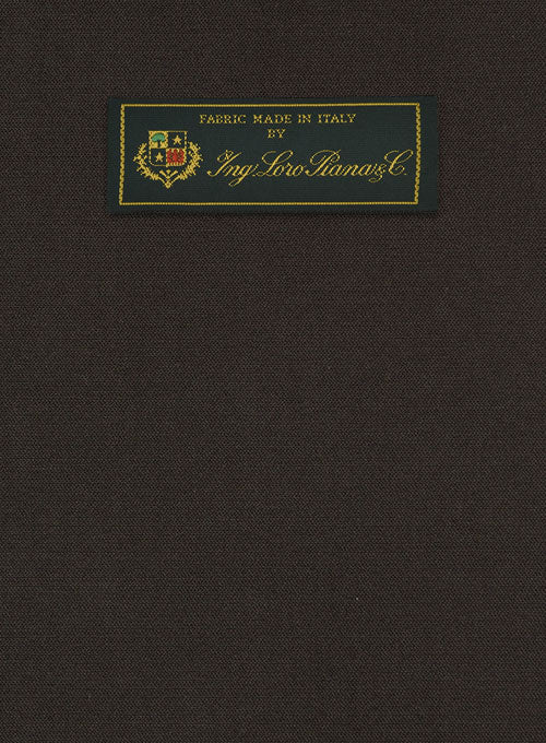 Loro Piana Dark Brown Cotton Pants - StudioSuits