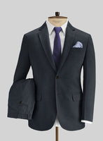 Loro Piana Dark Navy Cotton Suit - StudioSuits