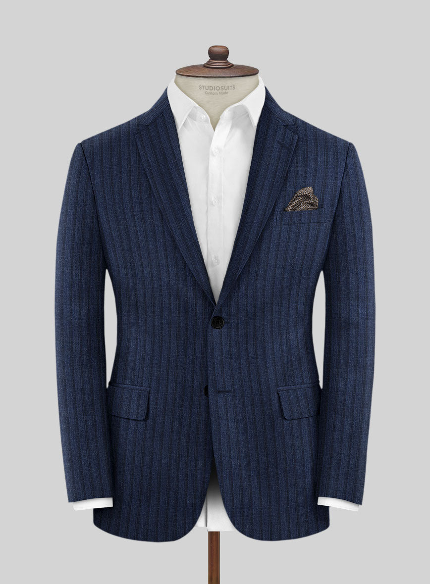 Loro Piana Elchor Wool Silk Jacket - StudioSuits