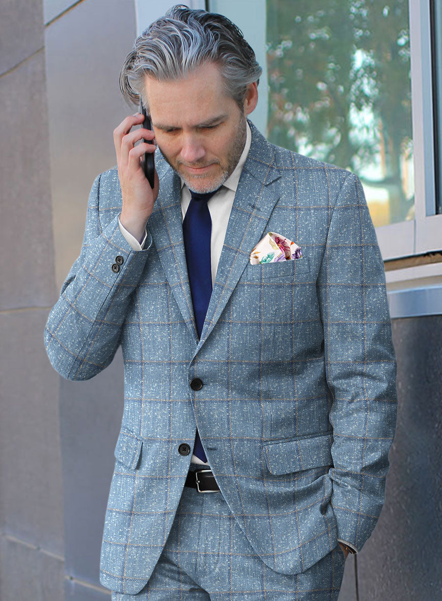 Loro Piana Fivel Wool Silk Linen Jacket - StudioSuits