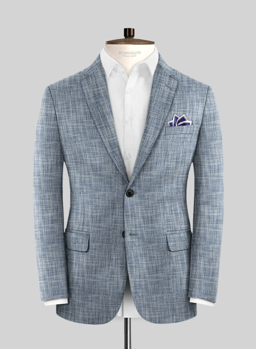 Loro Piana Larcea Wool Cotton Silk Jacket - StudioSuits
