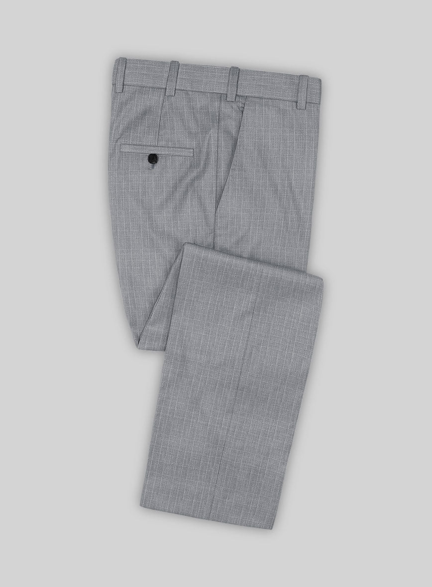 Loro Piana Listri Linen Wool Silk Pants - StudioSuits