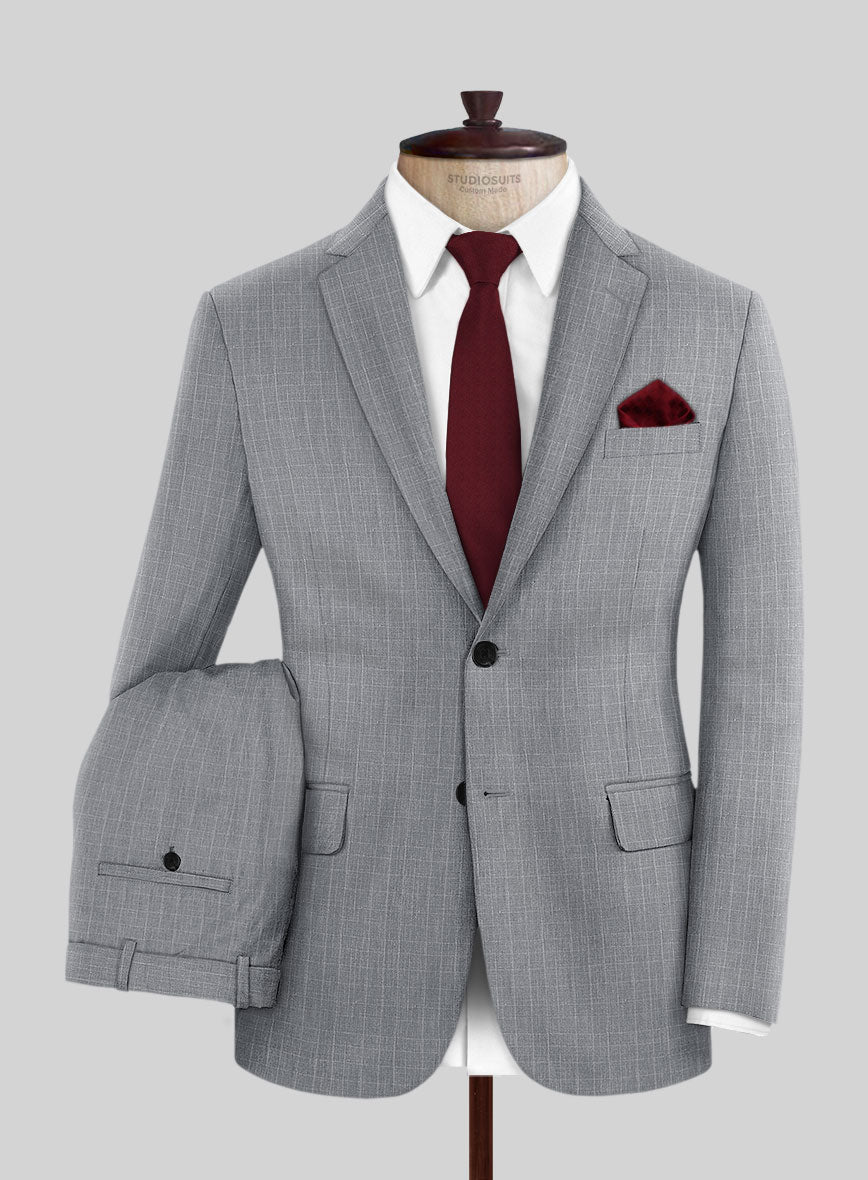 Loro Piana Listri Linen Wool Silk Suit - StudioSuits