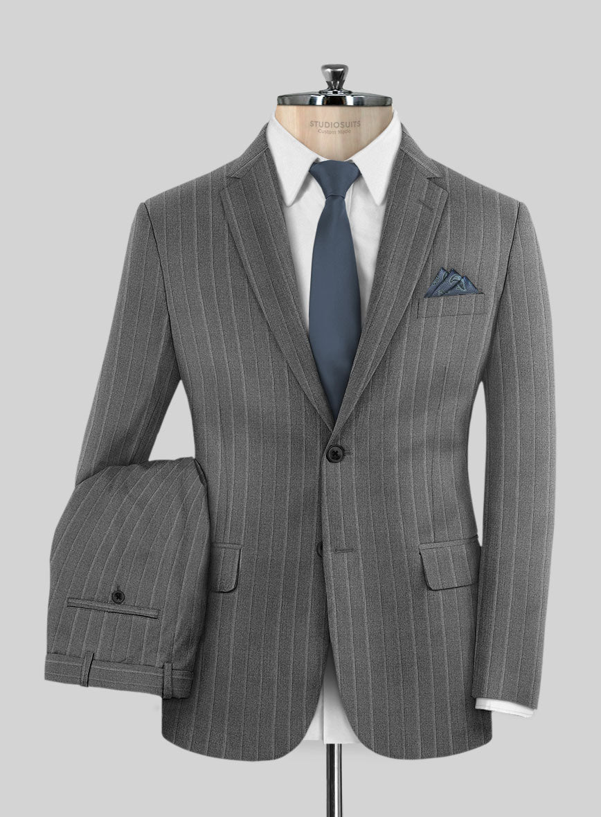 Loro Piana Loncio Wool Silk Suit - StudioSuits