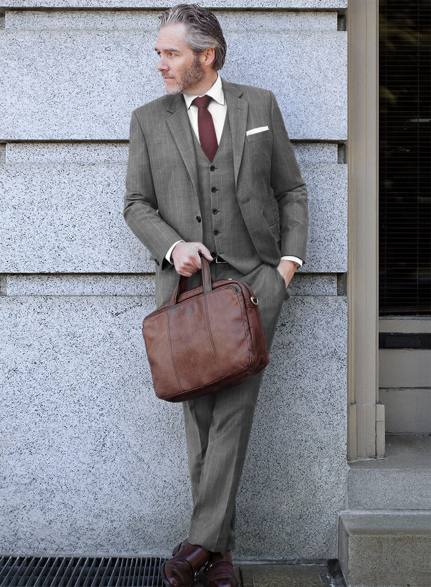 Loro Piana Nallo Wool Suit - StudioSuits
