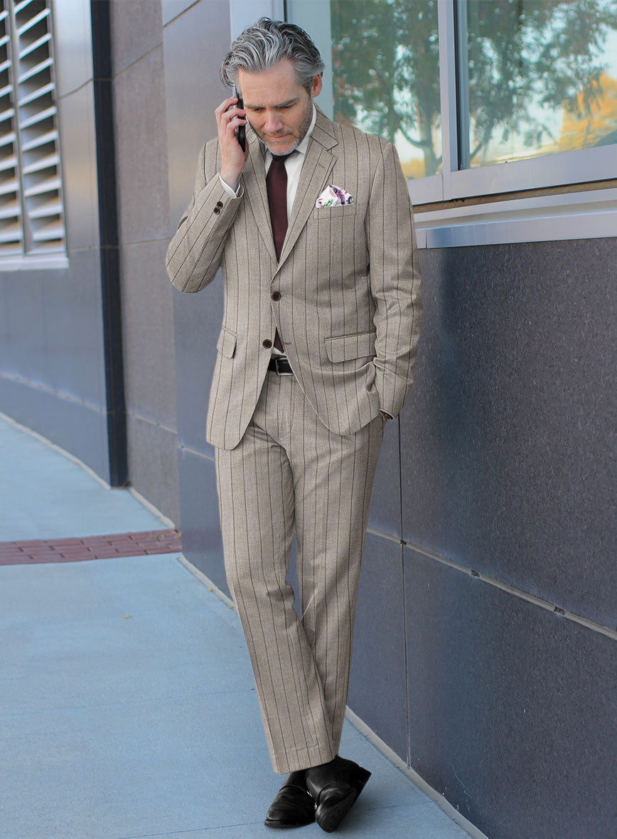 Loro Piana Puinno Wool Silk Suit - StudioSuits