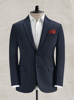 Loro Piana Slate Blue Cotton Jacket - StudioSuits