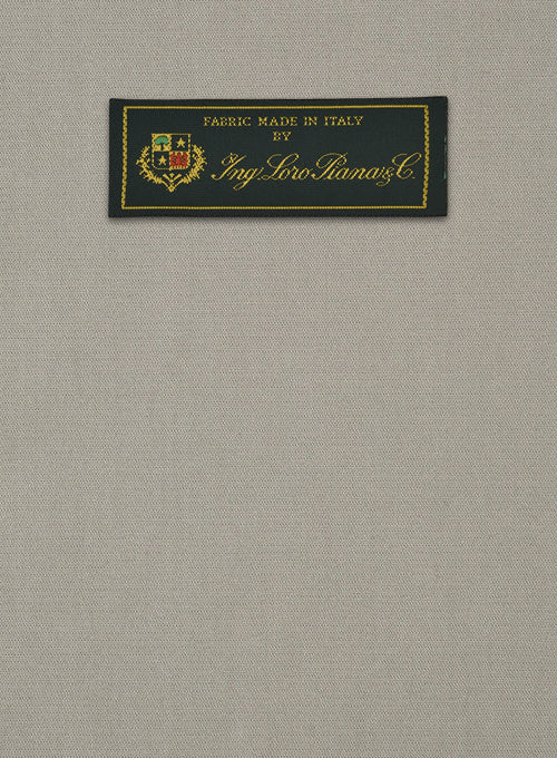 Loro Piana Stone Beige Cotton Jacket - StudioSuits