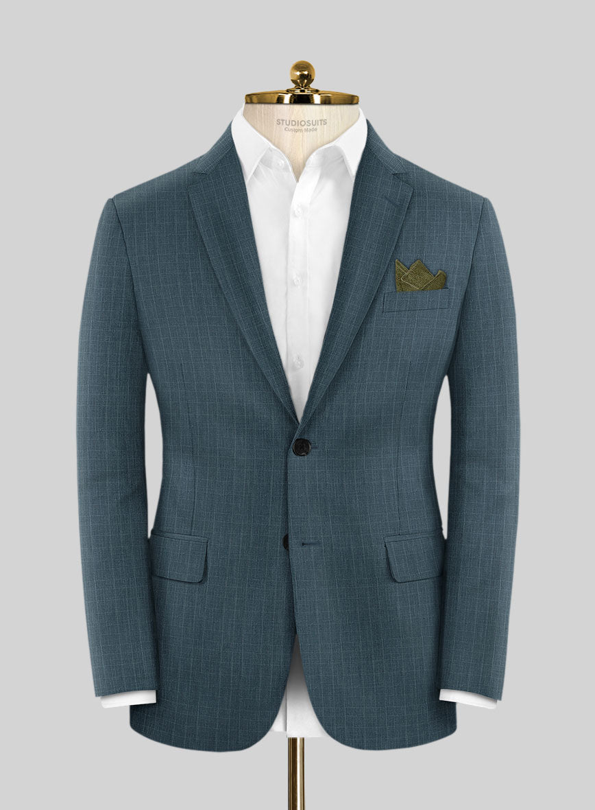 Loro Piana Tropio Linen Wool Silk Jacket - StudioSuits