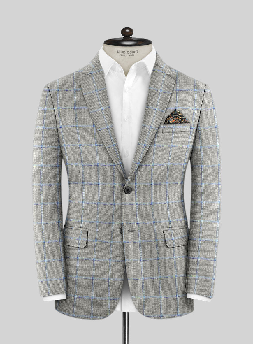 Loro Piana Ullio Wool Silk Linen Jacket - StudioSuits