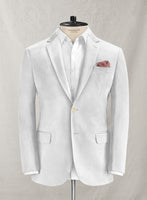 Loro Piana White Cotton Suit - StudioSuits