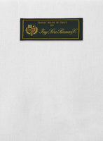 Loro Piana White Cotton Suit - StudioSuits