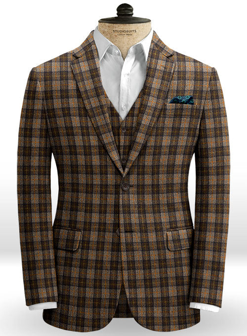 Lothian Checks Tweed Jacket - StudioSuits