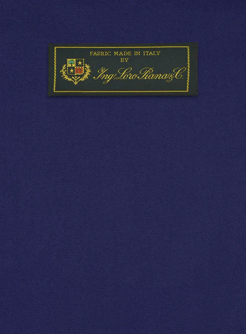 Loro Piana Indigo Blue Cotton Jacket - StudioSuits
