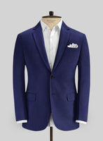 Loro Piana Indigo Blue Cotton Jacket - StudioSuits