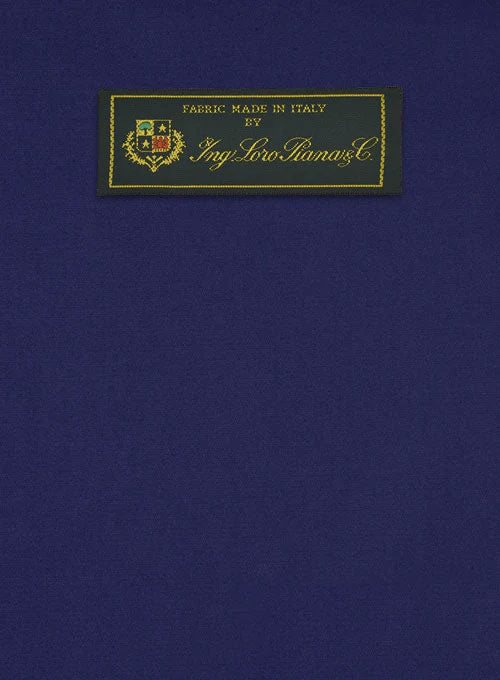Loro Piana Indigo Blue Cotton Pants - StudioSuits