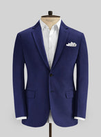 Loro Piana Indigo Blue Cotton Suit - StudioSuits
