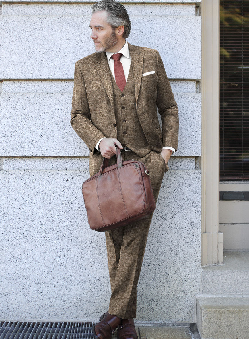 Loro Piana Caralo Alpaca Wool Suit - StudioSuits