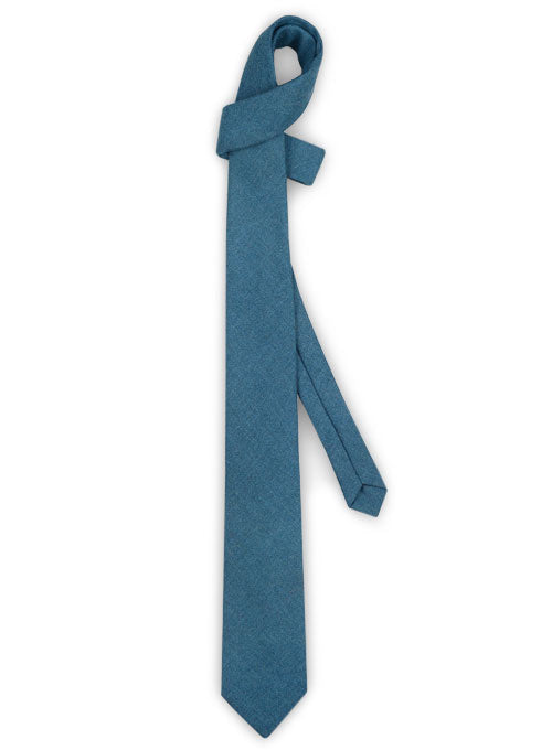 Tweed Tie - Bar Blue - StudioSuits