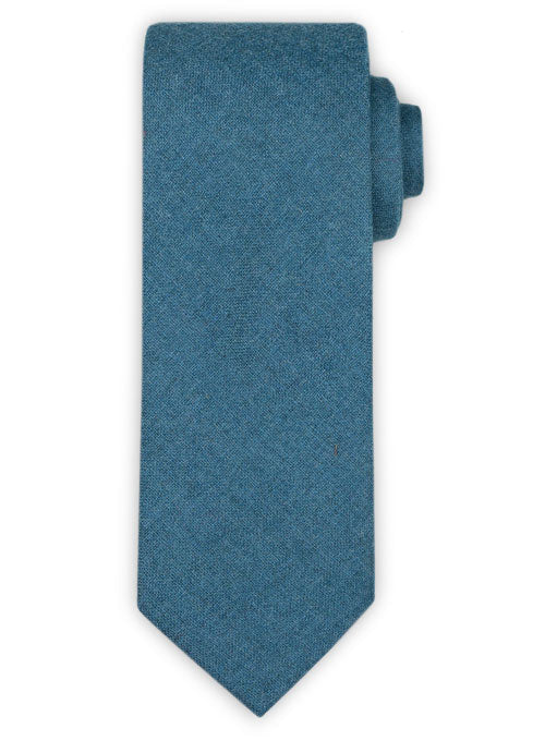 Tweed Tie - Bar Blue - StudioSuits