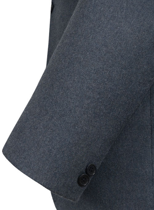 Light Weight Bond Blue Tweed Jacket - 40R - StudioSuits