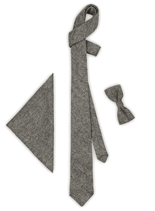 Light Weight Dark Gray Tweed Combo Pack - StudioSuits