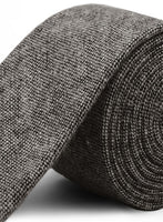 Tweed Tie - Dark Gray Tweed - StudioSuits