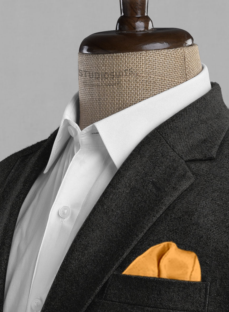 Light Weight Hamburg Charcoal Tweed Jacket - StudioSuits