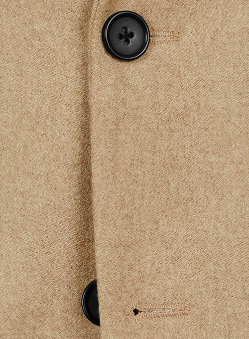 Light Weight Light Brown Tweed Jacket - 40R - StudioSuits
