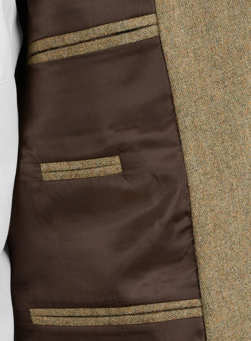 Light Weight Melange Brown Tweed Suit - Special Offer - StudioSuits