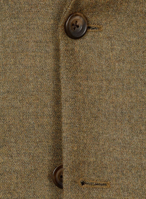 Light Weight Rust Brown Tweed Jacket - 40R - StudioSuits