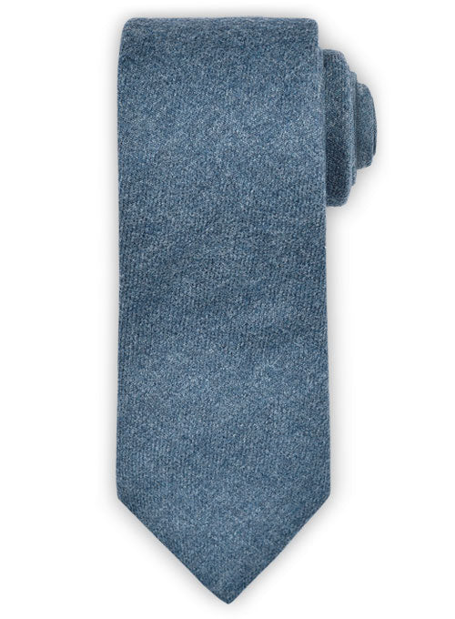 Tweed Tie - Turkish Blue Tweed - StudioSuits