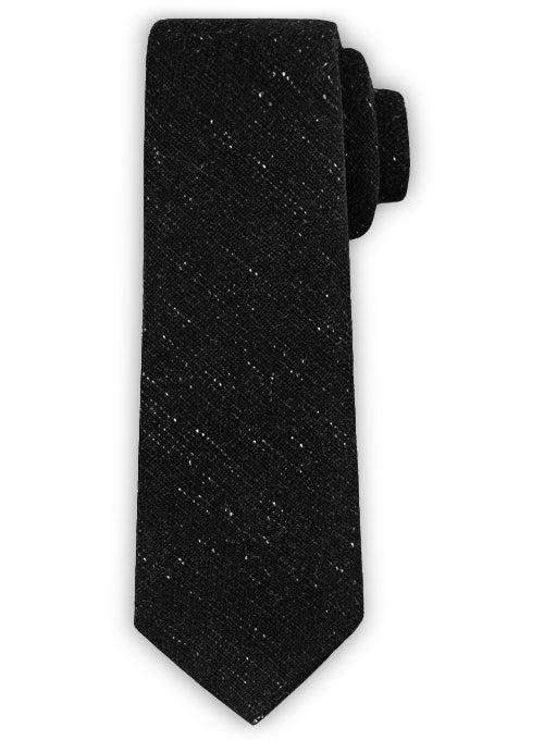 Tweed Tie - Twilight Black - StudioSuits