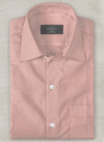 Man Pink Stretch Poplene Shirt