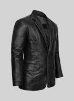 Medieval Leather Blazer - StudioSuits