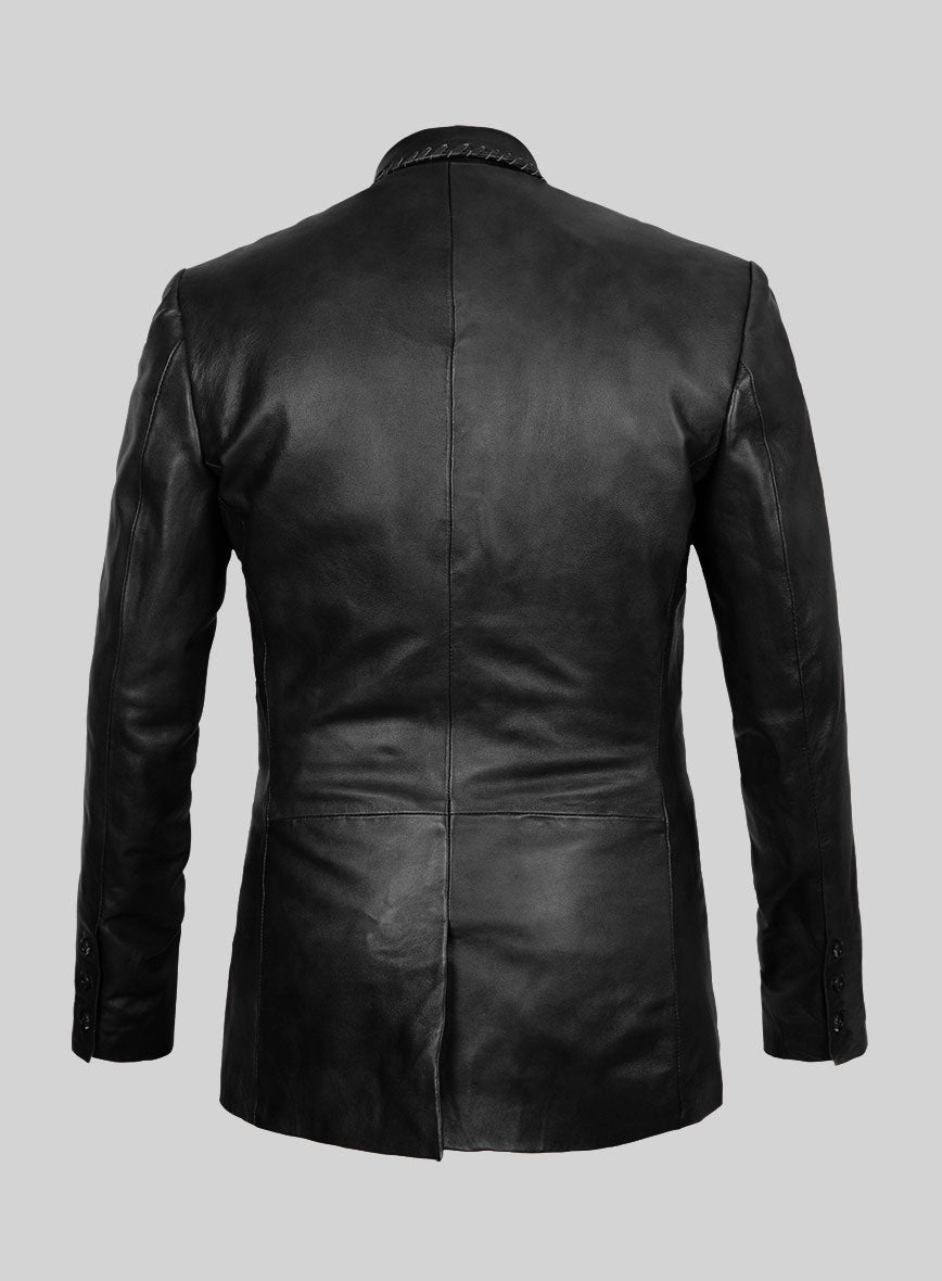 Medieval Leather Blazer - StudioSuits