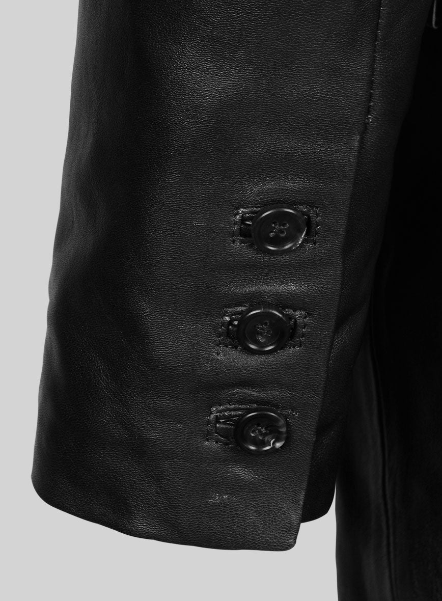 Medieval Leather Blazer - StudioSuits