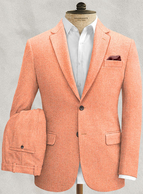 Melange Musk Tweed Suit - StudioSuits