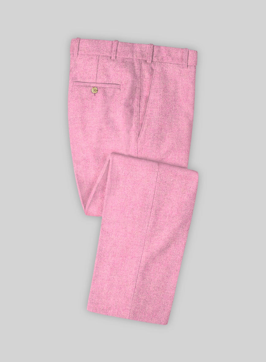 Melange Spring Pink Tweed Suit - StudioSuits