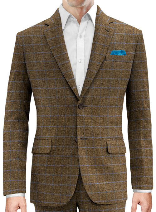 Merton Brown Tweed Jacket - StudioSuits