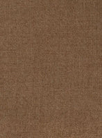 Mid Brown Flannel Wool Suit - StudioSuits