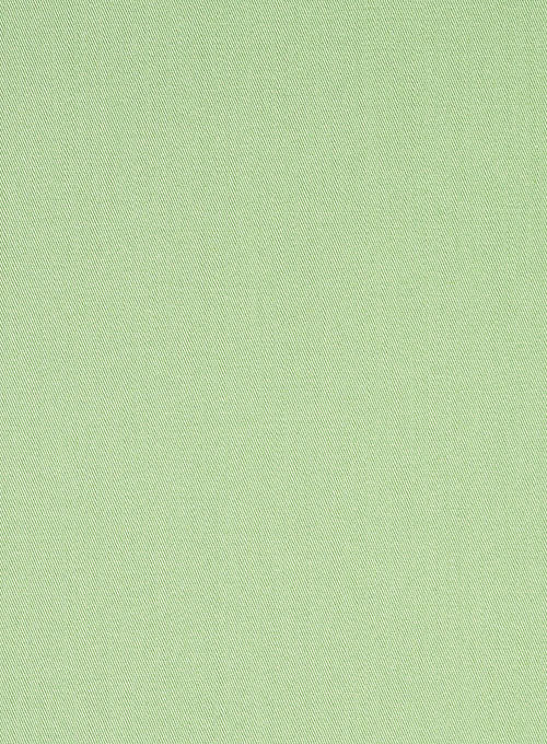 Moss Green Stretch Twill Shirt - StudioSuits
