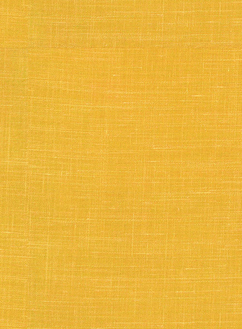 Mystic Yellow Double Gurkha Wool Trousers - StudioSuits