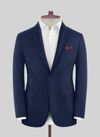 Napolean Bottle Blue Wool Suit - StudioSuits