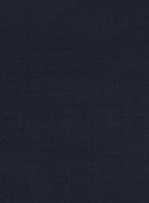 Napolean Dark Blue Double Gurkha Wool Trousers - StudioSuits