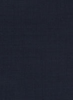 Napolean Dark Blue Double Gurkha Wool Trousers - StudioSuits