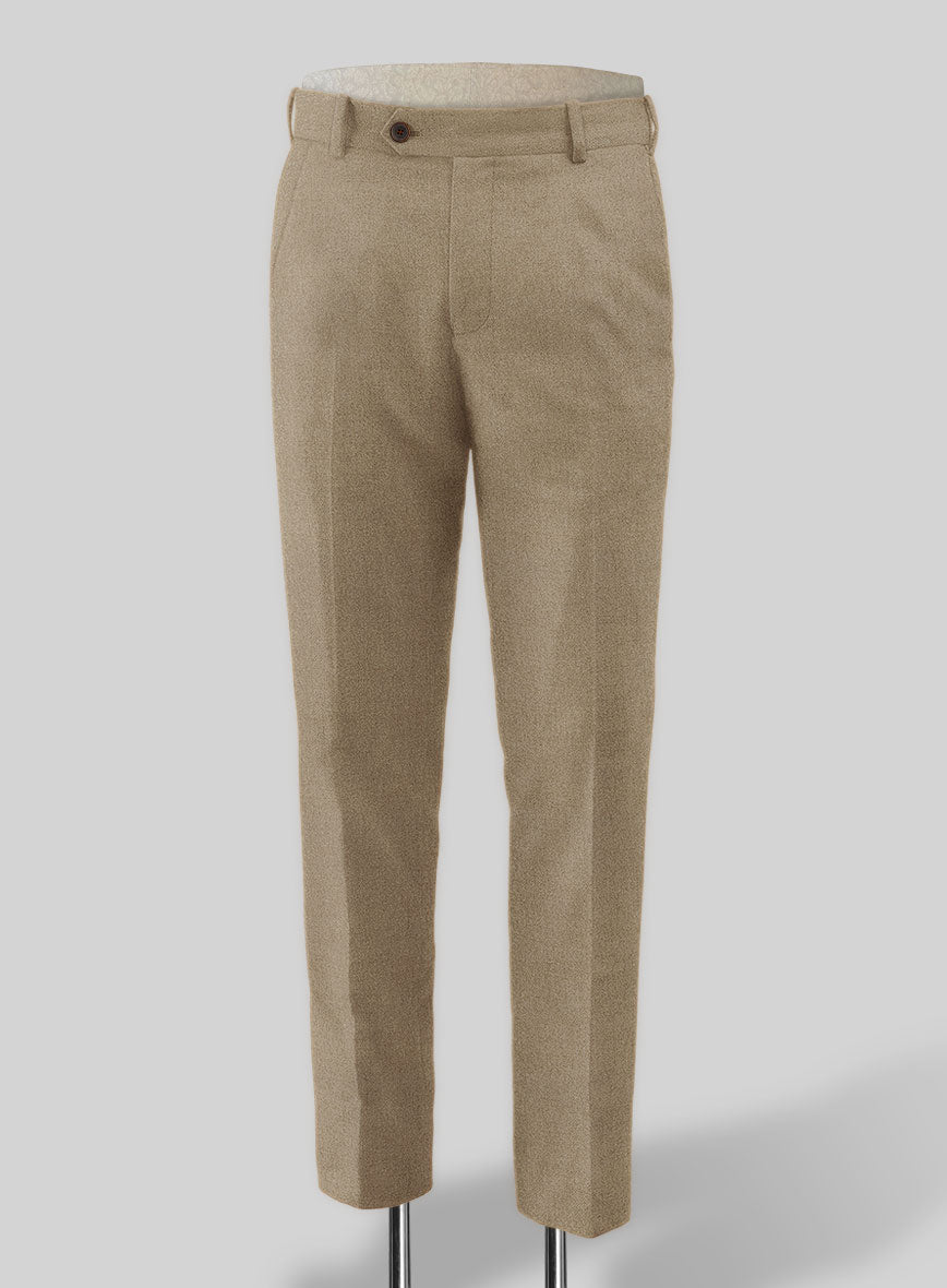 Naples Barista Beige Tweed Suit - StudioSuits