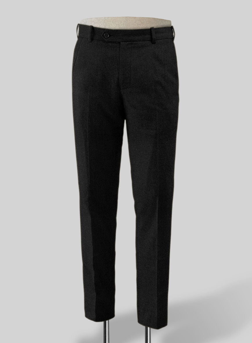 Naples Black Tweed Suit - StudioSuits