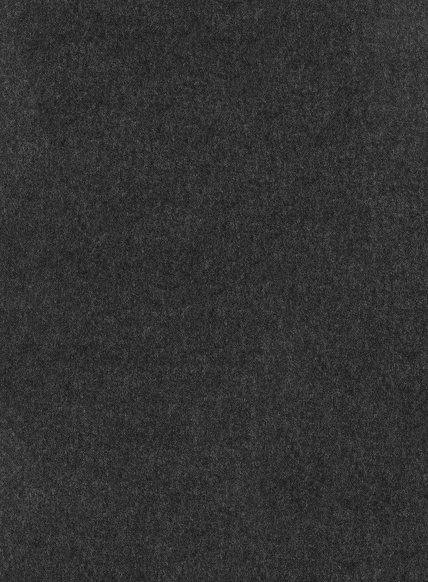 Naples Charcoal Highland Tweed Trousers - StudioSuits