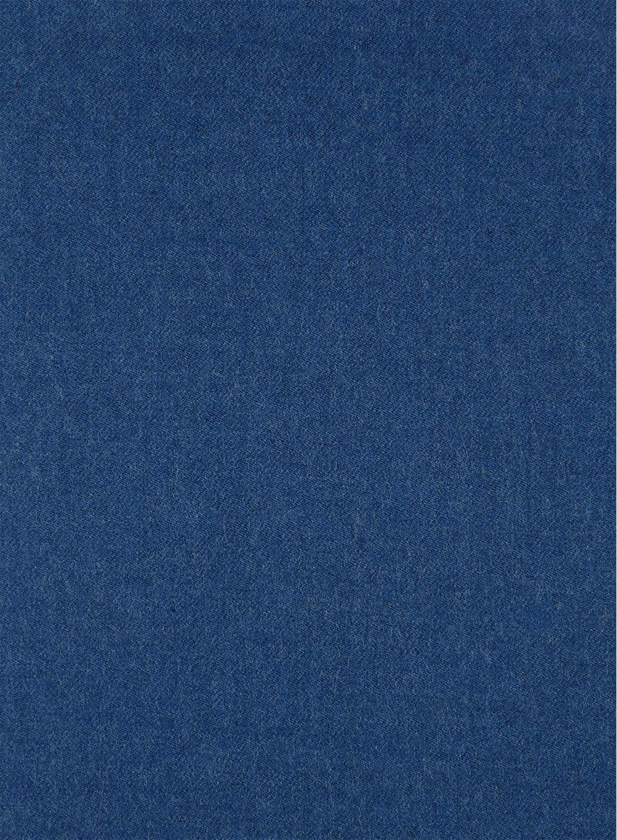 Naples Cobalt Blue Tweed Pants - StudioSuits